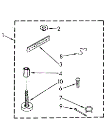 Miscellaneous parts for Kenmore Washer 110.81921100 (11081921100, 110 81921100) from AppliancePartsPros.com