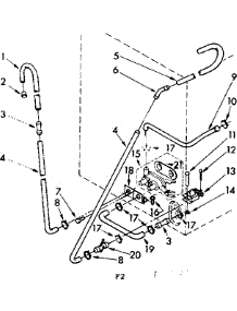 Water System Suds Only parts for Kenmore Washer 110.82070620 (11082070620, 110 82070620) from AppliancePartsPros.com