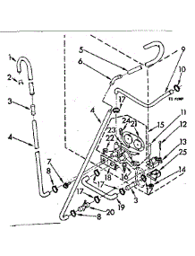 Water System Parts (Suds Only) parts for Kenmore Washer 110.82372110 (11082372110, 110 82372110) from AppliancePartsPros.com