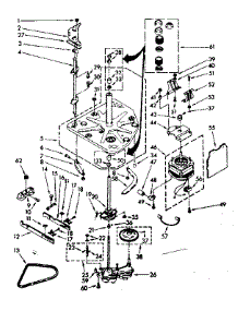 Drive Parts parts for Kenmore Washer 110.82382810 (11082382810, 110 82382810) from AppliancePartsPros.com