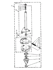 Brake And Drive Tube Parts parts for Kenmore Washer 110.82407820 (11082407820, 110 82407820) from AppliancePartsPros.com