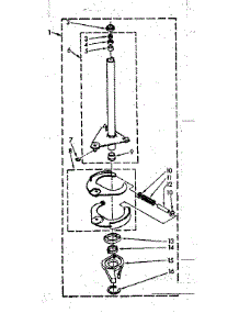 Brake And Drive Tube Parts parts for Kenmore Washer 110.82427600 (11082427600, 110 82427600) from AppliancePartsPros.com