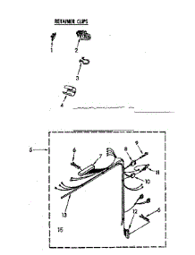 Wiring Harness Parts parts for Kenmore Washer 110.82670600 (11082670600, 110 82670600) from AppliancePartsPros.com