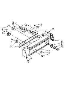 Console Panel Parts parts for Kenmore Washer 110.82671720 (11082671720, 110 82671720) from AppliancePartsPros.com