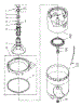 Agitator, Basket And Tub Parts