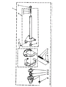 Brake And Drive Tube Parts parts for Kenmore Washer 110.82683610 (11082683610, 110 82683610) from AppliancePartsPros.com