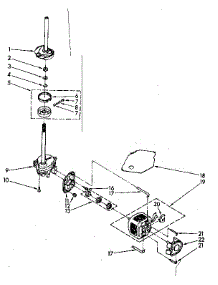 Brake, Clutch, Gearcase, Motor And Pump Parts parts for Kenmore Washer 110.82683610 (11082683610, 110 82683610) from AppliancePartsPros.com