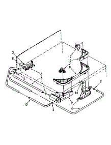 Bleach, Detergent And Rinse Dispenser Parts parts for Kenmore Washer 110.82692100 (11082692100, 110 82692100) from AppliancePartsPros.com