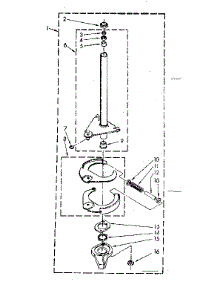 Brake And Drive Tube Parts parts for Kenmore Washer 110.82692840 (11082692840, 110 82692840) from AppliancePartsPros.com