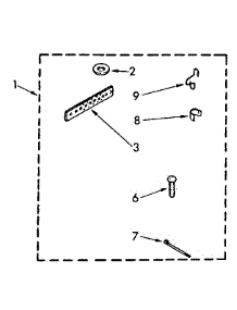 Miscellaneous parts for Kenmore Washer 110.82694730 (11082694730, 110 82694730) from AppliancePartsPros.com