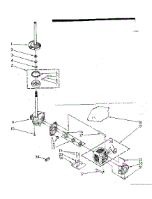 Brake, Clutch, Gearcase, Motor And Pump Parts parts for Kenmore Washer 110.82791820 (11082791820, 110 82791820) from AppliancePartsPros.com