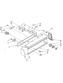 Console parts for Kenmore Washer 110.82874710 (11082874710, 110 82874710) from AppliancePartsPros.com