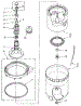 Agitator, Basket And Tub