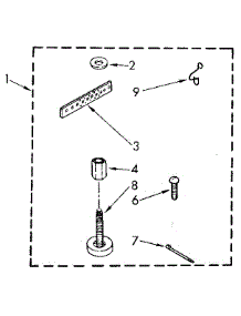 Miscellaneous parts for Kenmore Washer 110.82881800 (11082881800, 110 82881800) from AppliancePartsPros.com