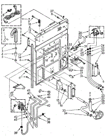 Rear Panel parts for Kenmore Washer 110.82892600 (11082892600, 110 82892600) from AppliancePartsPros.com