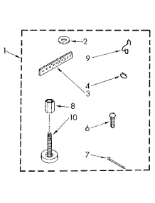 Miscellaneous parts for Kenmore Washer 110.82983110 (11082983110, 110 82983110) from AppliancePartsPros.com