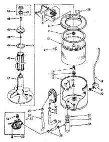 Tub And Basket Parts (Suds Only) parts for Kenmore Washer 110.83370620 (11083370620, 110 83370620) from AppliancePartsPros.com