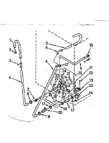 Water System Parts (Suds Only) parts for Kenmore Washer 110.83372120 (11083372120, 110 83372120) from AppliancePartsPros.com
