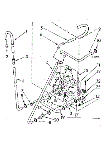 Water System Parts (Suds Only) parts for Kenmore Washer 110.83382200 (11083382200, 110 83382200) from AppliancePartsPros.com