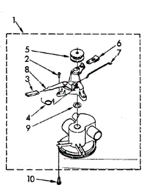 Water Pump Parts parts for Kenmore Washer 110.84390610 (11084390610, 110 84390610) from AppliancePartsPros.com