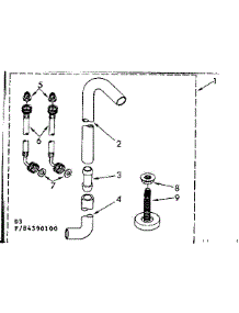 Optional Permanent Installation Kit parts for Kenmore Washer 110.84390700 (11084390700, 110 84390700) from AppliancePartsPros.com