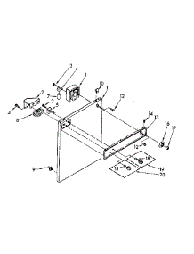 Console And Front Panel Parts parts for Kenmore Washer 110.84670100 (11084670100, 110 84670100) from AppliancePartsPros.com