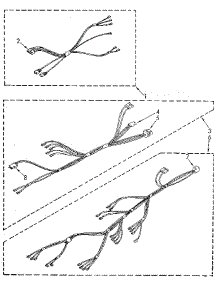 Wiring Harness parts for Kenmore Dryer 110.86405130 (11086405130, 110 86405130) from AppliancePartsPros.com