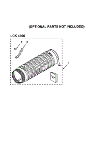 Product Accessory (Optional) parts for Kenmore Washer Dryer Combo 110.88732792 (11088732792, 110 88732792) from AppliancePartsPros.com