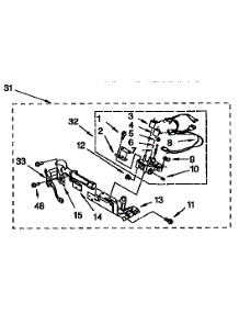 Gas Burner Parts parts for Kenmore Dryer 110.89519800 (11089519800, 110 89519800) from AppliancePartsPros.com