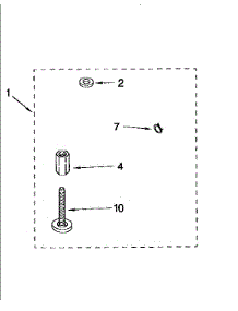 Miscellaneous parts for Kenmore Washer 110.91520110 (11091520110, 110 91520110) from AppliancePartsPros.com