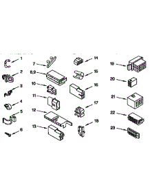 Wiring Harness Parts parts for Kenmore Washer 110.91551200 (11091551200, 110 91551200) from AppliancePartsPros.com