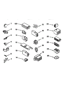 Wiring Harness parts for Kenmore Washer 110.91566200 (11091566200, 110 91566200) from AppliancePartsPros.com