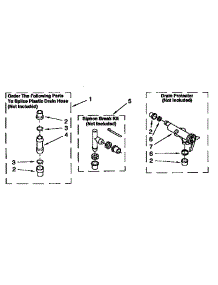 Water System Kit parts for Kenmore Washer 110.91587200 (11091587200, 110 91587200) from AppliancePartsPros.com