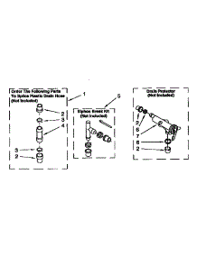 Water System parts for Kenmore Washer 110.92273600 (11092273600, 110 92273600) from AppliancePartsPros.com