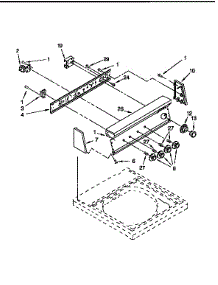 Control Panel parts for Kenmore Washer 110.92380200 (11092380200, 110 92380200) from AppliancePartsPros.com