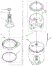 Agitator, Basket And Tub