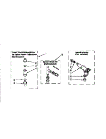 Water System parts for Kenmore Washer 110.92561110 (11092561110, 110 92561110) from AppliancePartsPros.com