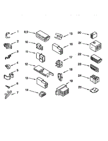 Wiring Harness parts for Kenmore Washer 110.92577210 (11092577210, 110 92577210) from AppliancePartsPros.com