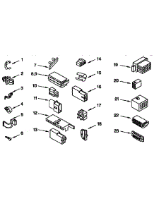 Wiring Harness Parts parts for Kenmore Washer 110.92577400 (11092577400, 110 92577400) from AppliancePartsPros.com