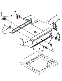 Control parts for Kenmore Washer 110.92578210 (11092578210, 110 92578210) from AppliancePartsPros.com