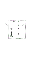 Miscellaneous parts for Kenmore Washer 110.92582100 (11092582100, 110 92582100) from AppliancePartsPros.com