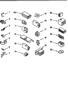 Wiring Harness parts for Kenmore Washer 110.92582120 (11092582120, 110 92582120) from AppliancePartsPros.com