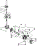 Brake, Clutch, Gearcase, Motor And Pump