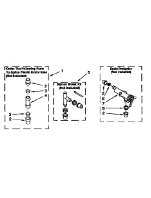 Water System parts for Kenmore Washer 110.92585100 (11092585100, 110 92585100) from AppliancePartsPros.com