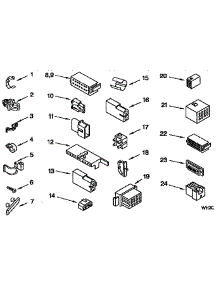 Wiring Harness parts for Kenmore Washer 110.92590810 (11092590810, 110 92590810) from AppliancePartsPros.com