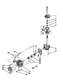 Motor And Pump parts for Kenmore Washer Dryer Combo 110.98573130 (11098573130, 110 98573130) from AppliancePartsPros.com