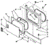 Dryer Front Panel Door