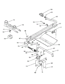 Oven And Top Burners Models 119.7038510 And 119.7058510 parts for Kenmore Range 119.7028510 (1197028510, 119 7028510) from AppliancePartsPros.com