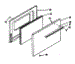 Oven Door (7028810, 7038810, 7048810, 7058810)