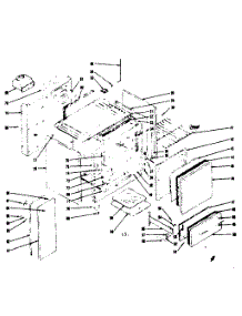 Body Illustration parts for Kenmore Range 119.7407340 (1197407340, 119 7407340) from AppliancePartsPros.com